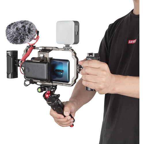 SmallRig Professional Phone Video Rig Kit for Vlogging & Live Streaming 3384B - 4